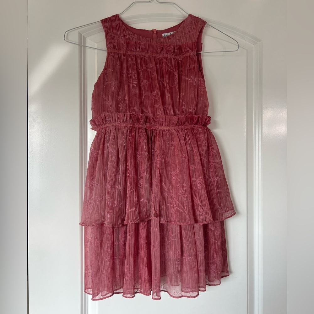 Chasing Fireflies Girls Pink Dress - Size 7
